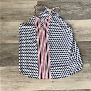 women’s stripped blouse tank top